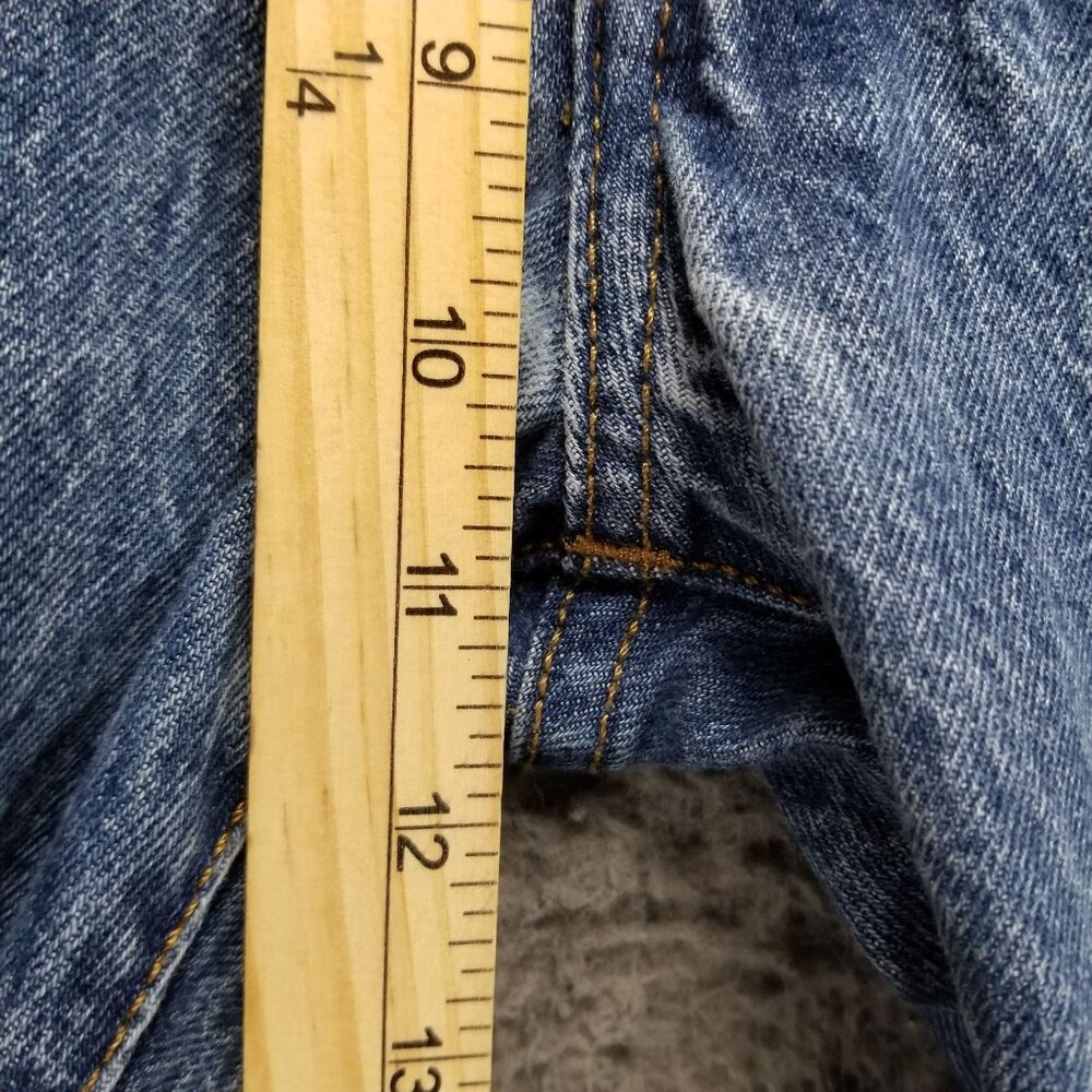 Levis Jeans Mens 34x30 Blue 501 Cotton Denim Button Fly Classic Straight - Picture 6 of 15